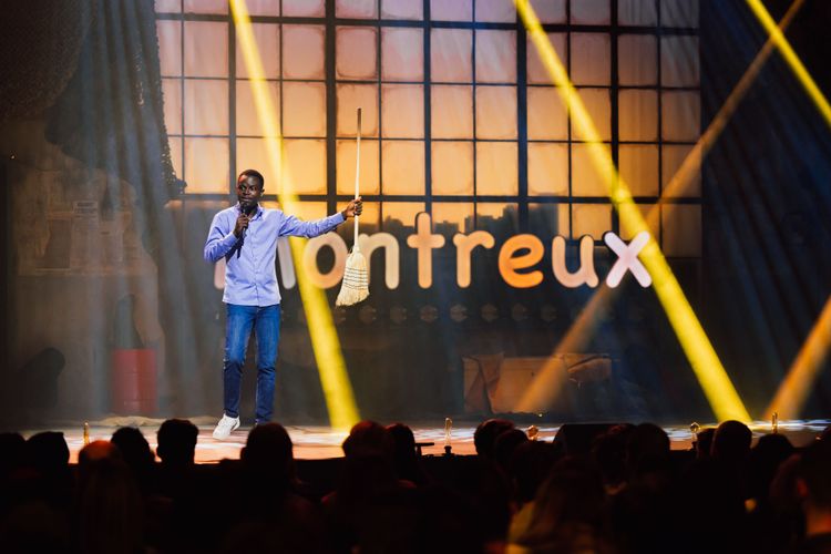 photo de l'humoriste